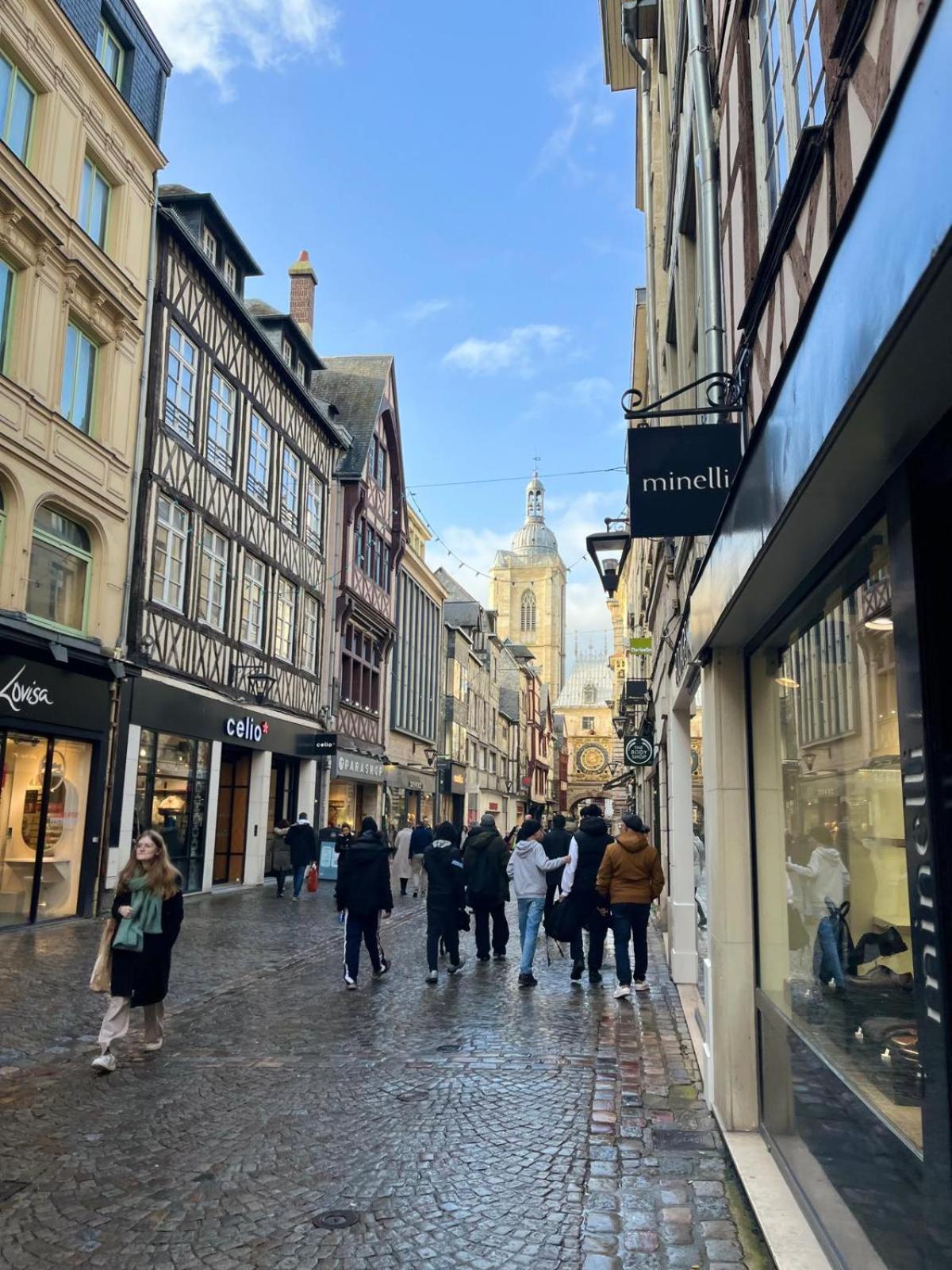 Le Canyon Rouen Centre By Myfrenchpat Terrasse & Parking エクステリア 写真